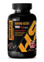 Workout Supplements for Men - Amino ACIDS 1000MG Complex - Energy and Muscle Mass Strength Boost - Amino Acid bcaa - 1 Bottle (100 Capsules)
