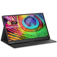 ZSCMALLS Portable Monitor 15.6 Inch Full HD USB C HDMI Computer Display Dual Monitor with Speaker for Laptop Computer Phone Gaming Monitor for PS3 PS4 Xbox Nintendo Raspberry pi