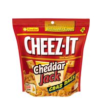 Cheez-It Baked Snack Cheese Crackers, Cheddar Jack, 6 Bags