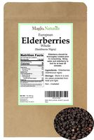 Elder Berry whole, dried (1 pound)