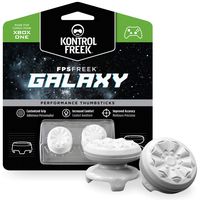 KontrolFreek FPS Freek Galaxy White for Xbox One Controller | Performance Thumbsticks | 1 High-Rise, 1 Mid-Rise | White