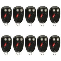 Car Key Fob Keyless Entry Remote fits 2003-2006 Chevy, GMC, Cadillac, Hummer, Pontiac, Saturn (LHJ011), Bulk Lot of 10