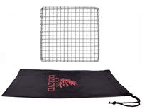 DZRZVD-The Bushcraft Backpacker's Grill Grate-Welded Stainless Steel Mesh (Upgrade Camping Fire Rated)-7.48"X7.48"