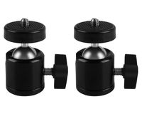 2 Pcs Tripod Mini Ball Head for HTC Vive/Vive Pro Base Station,for Oculus Rift Sensor,for Lighthouses,Camera Camcorder, MDW Holder for HTC Vive