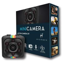 Spy Camera, Hidden Camera, Action Camera, Nanny Cam, Mini Camera, Cop Cam, Spy Cams, Best Digital Small HD Super Portable with Night Vision and Motion Detection, Cameras for Home, Car, Drone and Offic