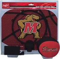 NCAA Maryland Terrapins Kids Slam Dunk Hoop Set, Red, Small