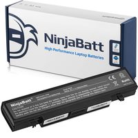 NinjaBatt Laptop Battery for Samsung AA-PB9NC6B AA-PB9NS6W AA-PB9NS6B NP300V5A R505 R540 R720 R580 P510 R530 RV515 P530 Q430 R420 R480 RF510 RV510 NP550P5C - Black - High Performance [6 Cells/4400mAh]