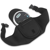 Insignia NS-P5113 Portable CD Player with FM Tuner and MP3 Playback - Black with Savanizor CD Player Holder Case with Belt