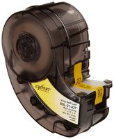 Brady Self-Laminating Vinyl Label Tape (XSL-31-427) - Black on White, Translucent Tape - Compatible with IDXPERT Label Makers - 1.5" Height, 1" Width