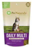Pet Naturals of Vermont - Daily Multi for Cats, Daily Multivitamin Formula with Taurine, Arginine & Biotin, 30 Fish Flavored Chews