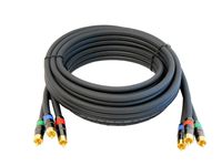 Audio2000'S tm ADC2203P 10 ft PCOCC Component Video Cable with Foamed PE Insulation