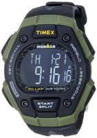 Timex Men's TW5M24200 Ironman Classic 30 Black/Green/Negative Resin Strap Watch