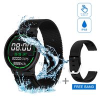 Gute Fitness Tracker Activity Tracker Watch, Waterproof Activity Tracker Compatible iOS Android Phones - Smart Watch Heart Rate Blood Pressure Monitor Step Calorie Counter Pedometer for Women Men