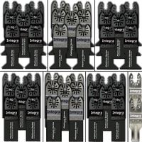 50 Pieces Pro Grade Universal Blade for Fein Dremel,bosch Oscillating Multi Tool Features Bi-metal Wood Japan Tooth Fits