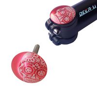 DEERU Top Cap, Skull Red