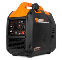 WEN 56202i Super Quiet 2000-Watt Portable Inverter Generator, CARB Compliant