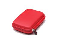 FOHOG Logic Portable HDD Hard Drive Carrying Case Pouch RED