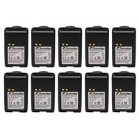 10 Pack ArrowMax AMCM4071-1600-D PMNN4071 Replacement Battery for Motorola A8 MagOne BPR40 Bearcom BC130 Two Way Radio