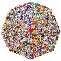 210pcs Random Sticker (60~1100 pcs), Fast Shipped by Amazon. Variety Vinyl Car Motorcycle Bicycle Luggage Decal Graffiti Patches Skateboard for Laptop Stickers for Adult