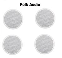 Polk Audio (2 Pairs) MC80 High Performance In-Ceiling Speaker Bundle