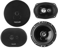Planet Audio Torque 6.5" + 6" x 9" Full Range Car Speaker Combo TRQ622 TRQ693