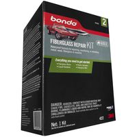 Bondo Fiberglass Resin Repair Kit, 00422, 0.9 Quart