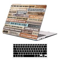 iLeadon MacBook Pro 13 Inch Case with Retina Display 2012-2015 Release Model A1425/A1502 Rubberized Hard Shell Cover+Keyboard Cover for MacBook Pro 13" Retina Non CD ROM, Wood Rumors