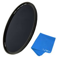 58mm 10-Stop ND Filter for Camera Lenses - Neutral Density Professional Photography Filter with Lens Cloth - Schott b270 Glass,16-Layer Nanoform, Ultra-Slim, Weather-Sealed by Tyfoto