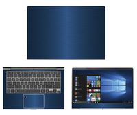 Decalrus - Protective Decal for LG Gram 13Z970 (13.3" Screen) Laptop Blue Texture Brushed Aluminum Skin Skins Decal wrap BAlgGram_13Z970Blue