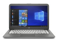 HP Stream 14-inch Laptop, Intel Celeron N3060 Processor, 4 GB SDRAM Memory, 32 GB eMMC Storage, Windows 10 Home in S Mode with Office 365 Personal for one Year (14-cb030nr, Smoke Gray)
