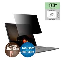 KAEMPFER Edge to Edge Ultra-Thin Reversible Using Anti-Blue Light Anti-Glare Privacy Screen Protectors Filter for Laptop 13.3-inch Widescreen (16:9)