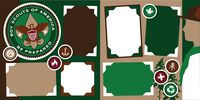 "Boy Scouts" Scrapbook Page Kit