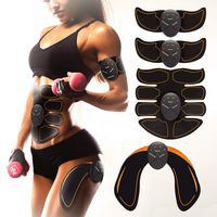 Bon-Su Muscle Toner - Abdominal Toning Belt Fit for Body Arm - Abs Trainer Muscle Toner - Muscle Stimulator - Electrical Muscle Stimulation Abs Stimulator at Home Office Gymnasium or Gym