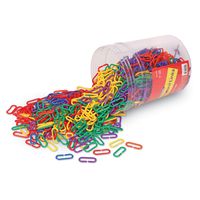 Learning Resources Learning Resource Rainbow Link 'n' Learn Links, Bucket of 1000