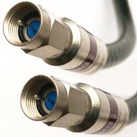 180ft BLACK TRI-SHIELD DIRECT BURIAL UNDERGROUND RG-11 COAXIAL CABLE 14AWG 75 Ohm GEL BRAIDED ANTI MOISTURE & CONDENSATION WEATHER SEAL ALL BRASS CONNECTORS ASSEMBLED IN USA by PHAT SATELLITE INTL