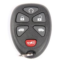 ACDelco 15114376 GM Original Equipment 6 Button Keyless Entry Remote Key Fob