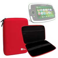 DURAGADGET Red Tough Hard Case for Leapfrog LeapPad Platinum/LeapPad Ultra/LeapPad Ultra XDI/LeapPad GLO with Soft Inner Lining & Netted Pocket