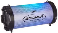 Naxa Electronics NAS-3087 Boomer Impulse Flash Bluetooth Boombox with LED, Lights Black