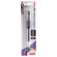 Pentel Arts Hybrid Technica Gel Pen, Black (KN108BPA)