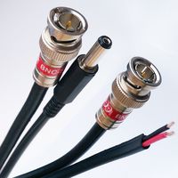 250ft Cut to Order Solid Copper Core CCTV TVI CVI AHD HD-SDI Surveillance Camera RG-59 Coaxial Cable 20AWG Professional Grade PCT BNC Connector 95% Braid ETL CM Assembled in USA by PHAT SATELLITE INTL