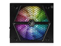 RAIDMAX RX-735AP-R 80 Plus Bronze Authentication Semi Plug-in Type 4 Pin RGB Header Compatible Thunder RGB 735 W Rx, 735Ap, R