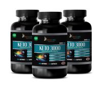 Weight Loss Pills Extra Strength - Keto 3000 MG - BHB Ketones - Pure and Potent Ingredients - Keto Workout Supplements for Men - 3 Bottles 180 Capsules