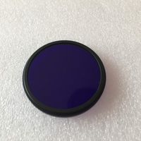 380nm UV IR Pass Filter ZB2 BG3 Thread M49 Violet Blue Glass
