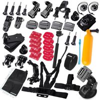 Super Comwinn Sports Accessories Kit for GoPro Hero 4/3+ / 3/2 / 1 / SJ4000 / SJ5000 / SJ6000 (37 Items)