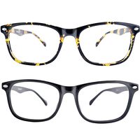 FEIYOLD Blue Light Blocking Glasses Women/Men for Computer Use,FDA Approved Anti Eyestrain Gaming Glasses(2Pack)