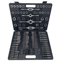 Segomo Tools 110 Piece Hardened Alloy Steel Metric Tap And Die Threading Tool Set With Storage Case