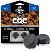 KontrolFreek FPS Freek CQC for PlayStation 4 (PS4) Controller | Performance Thumbsticks | 2 Mid-Rise Concave | Black
