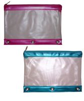 Inkology Transparent Binder Pencil Pouch, Color May Vary (424-0)