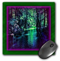 3dRose LLC 8 X 8 X 0.25 Inches Supreme Stream Mouse Pad (mp_24199_1)