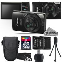 Canon PowerShot G9 X Digital Camera (Black) + Backup Battery + 32GB Class 10 Memory Card + Deluxe Cleaning Kit - International Version